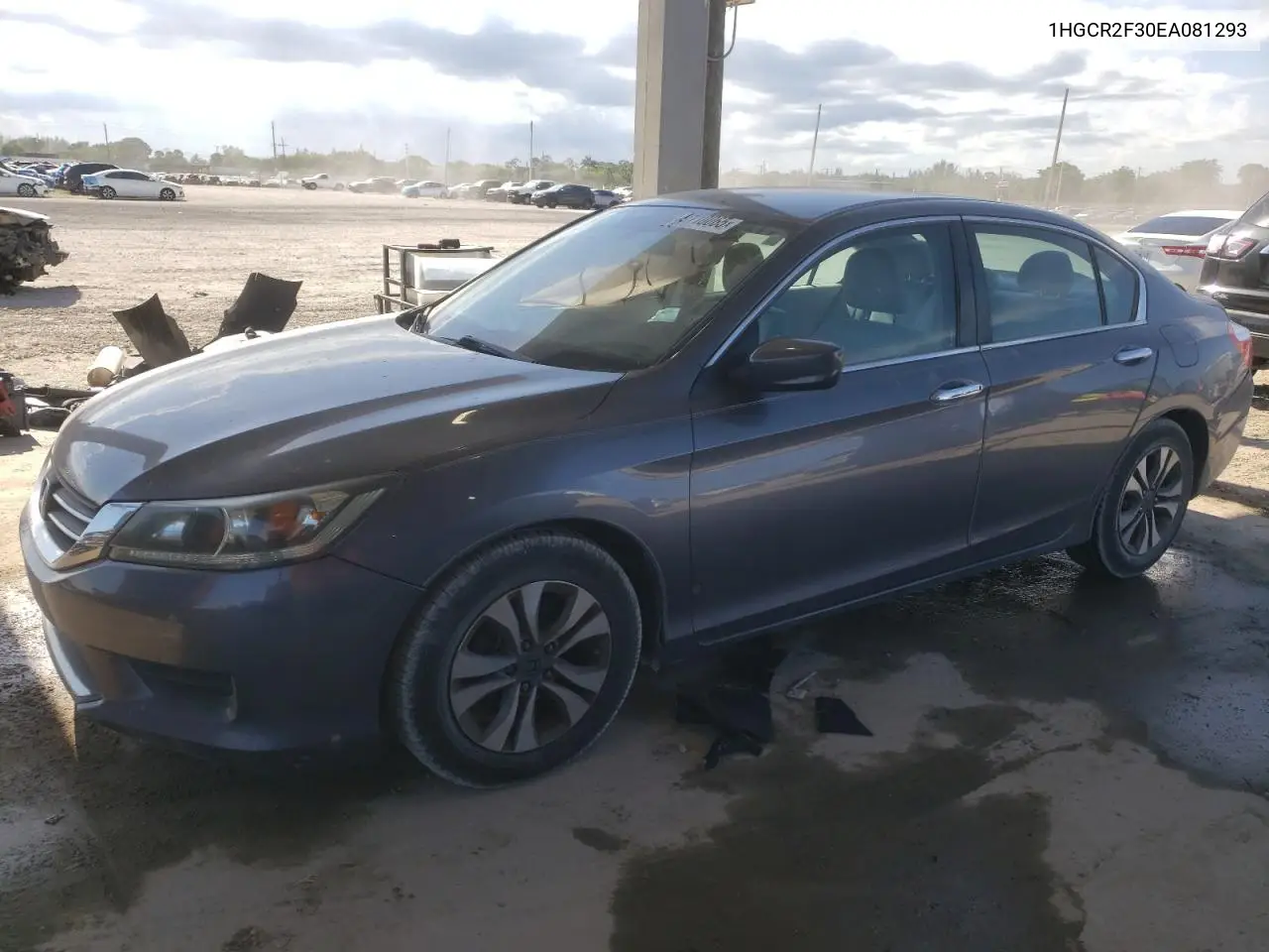 1HGCR2F30EA081293 2014 Honda Accord Lx