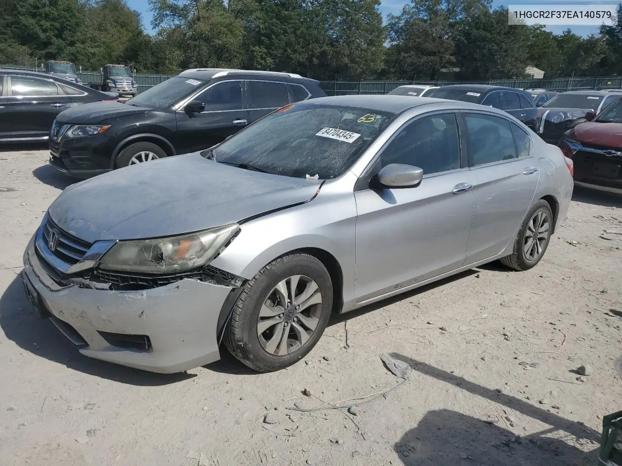 1HGCR2F37EA140579 2014 Honda Accord Lx