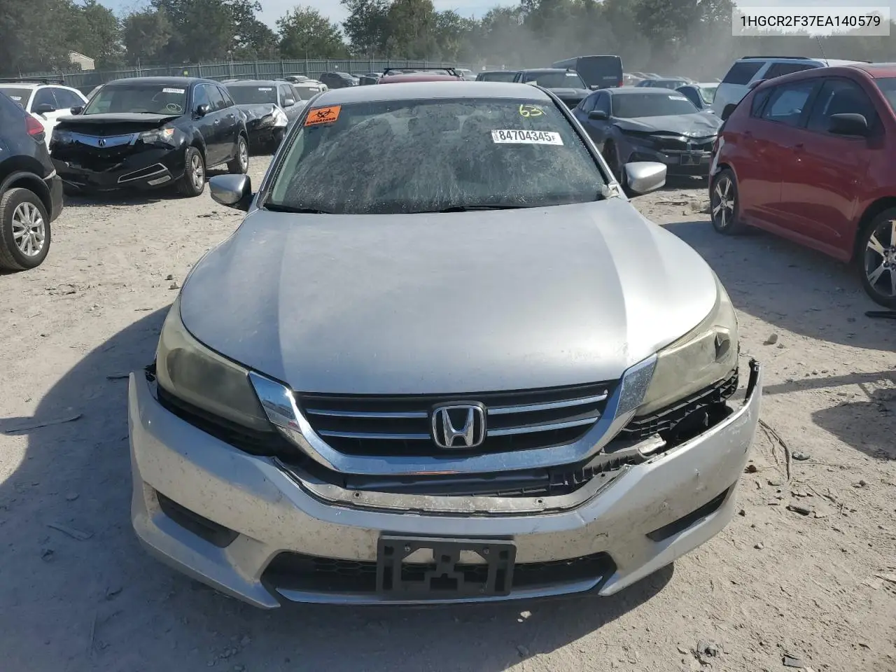 1HGCR2F37EA140579 2014 Honda Accord Lx
