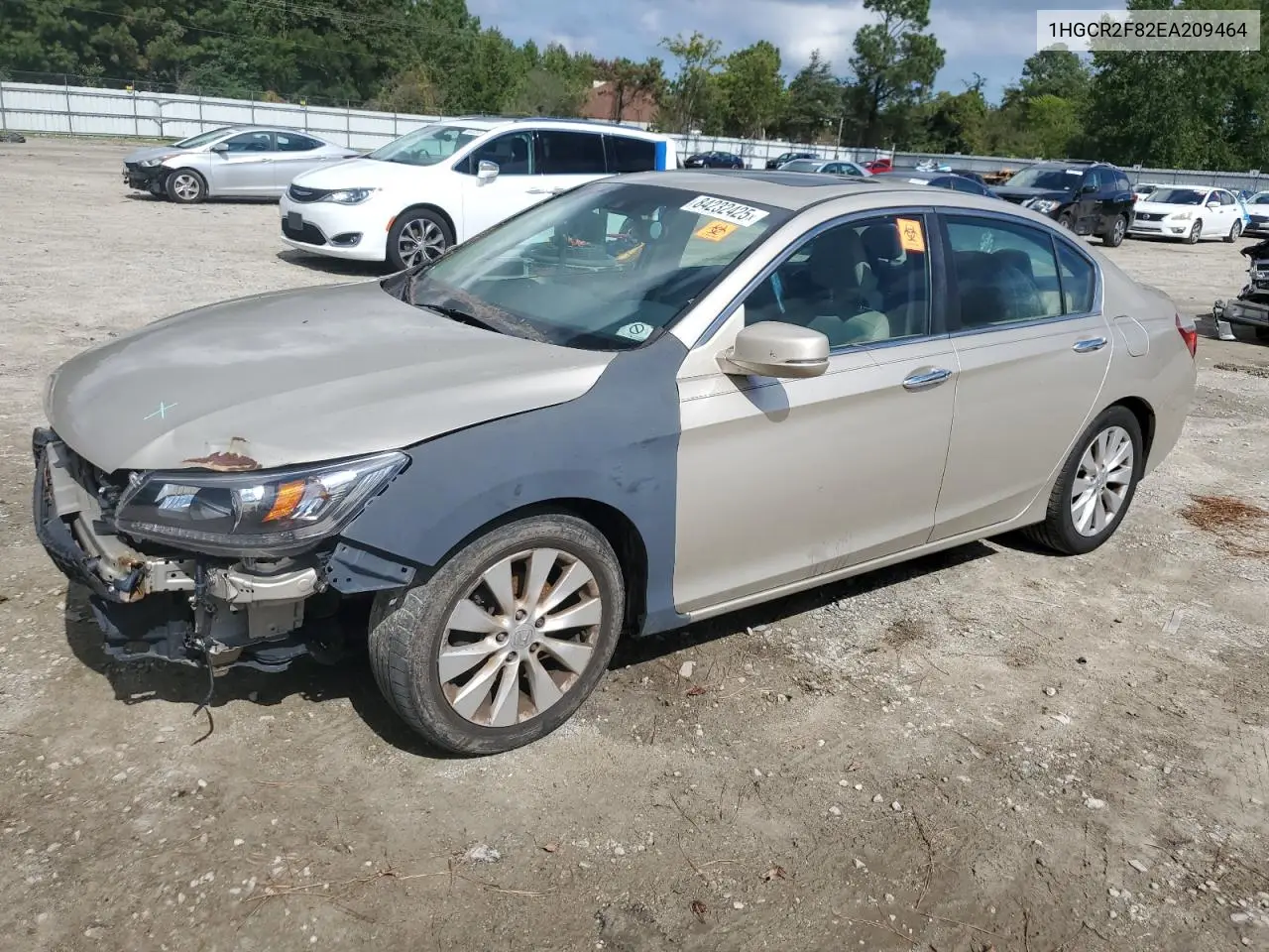 1HGCR2F82EA209464 2014 Honda Accord Exl