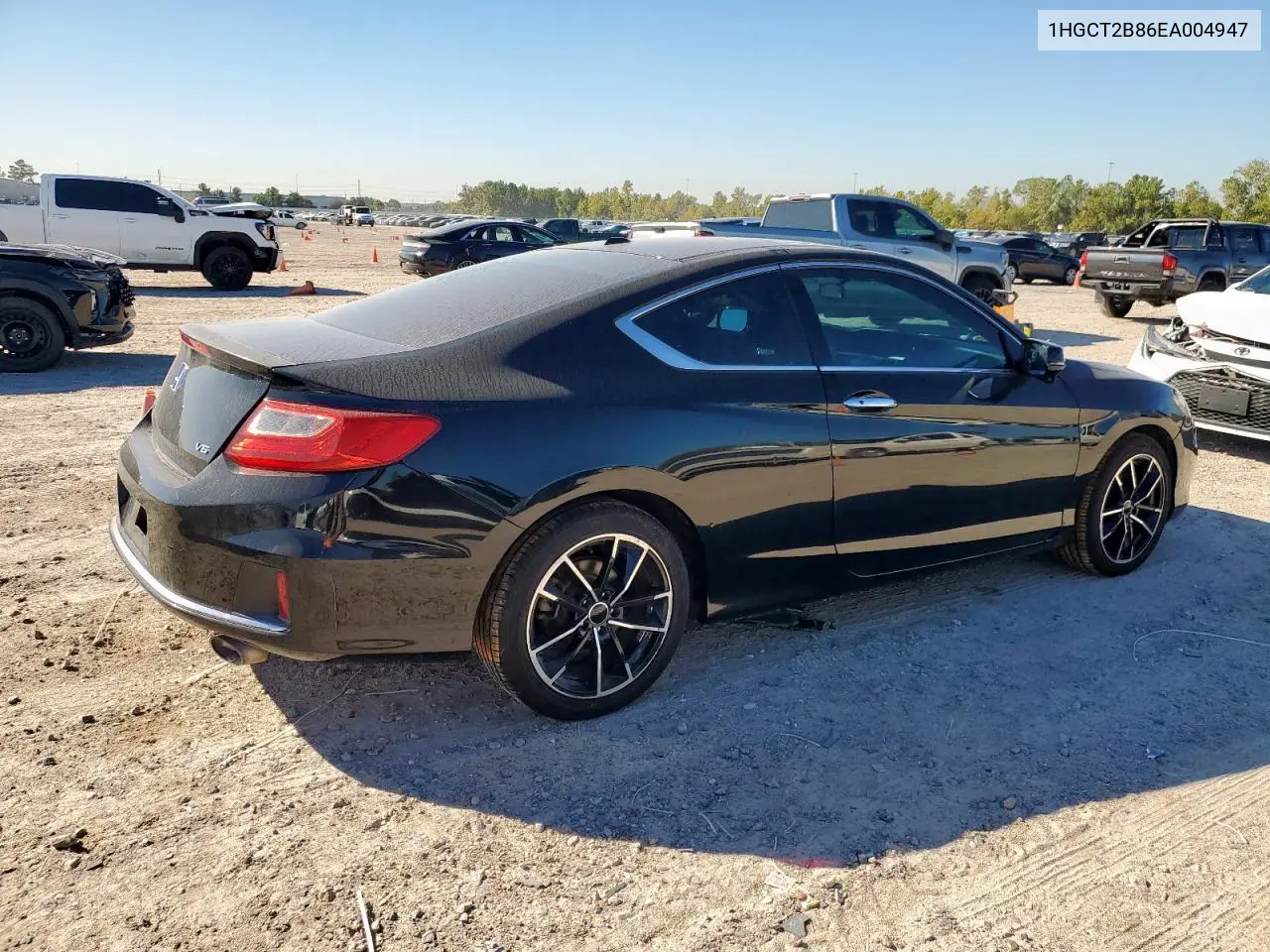 1HGCT2B86EA004947 2014 Honda Accord Exl