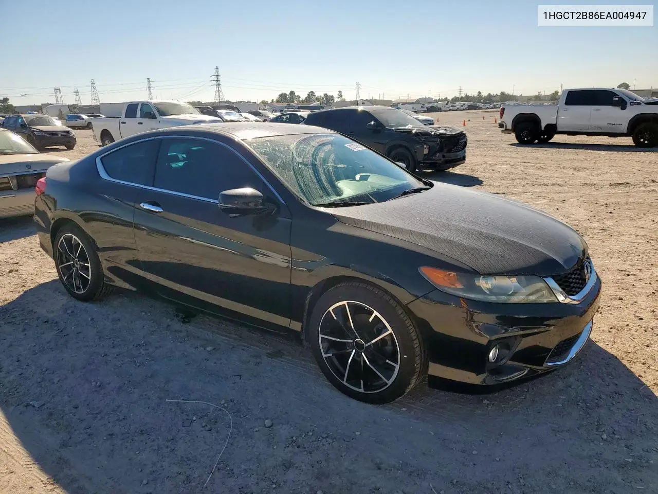 1HGCT2B86EA004947 2014 Honda Accord Exl