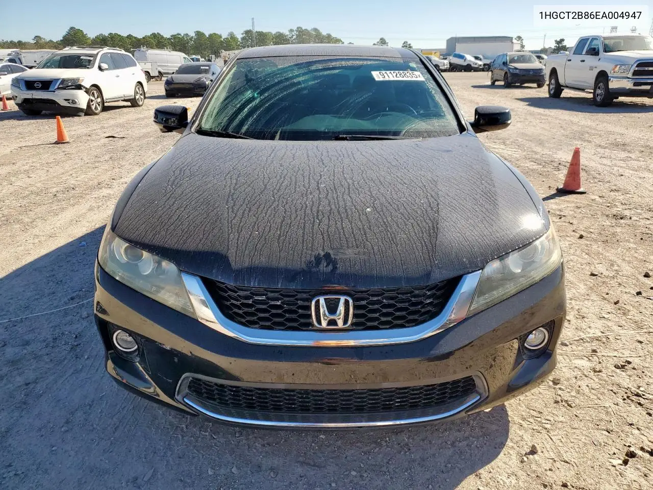 1HGCT2B86EA004947 2014 Honda Accord Exl