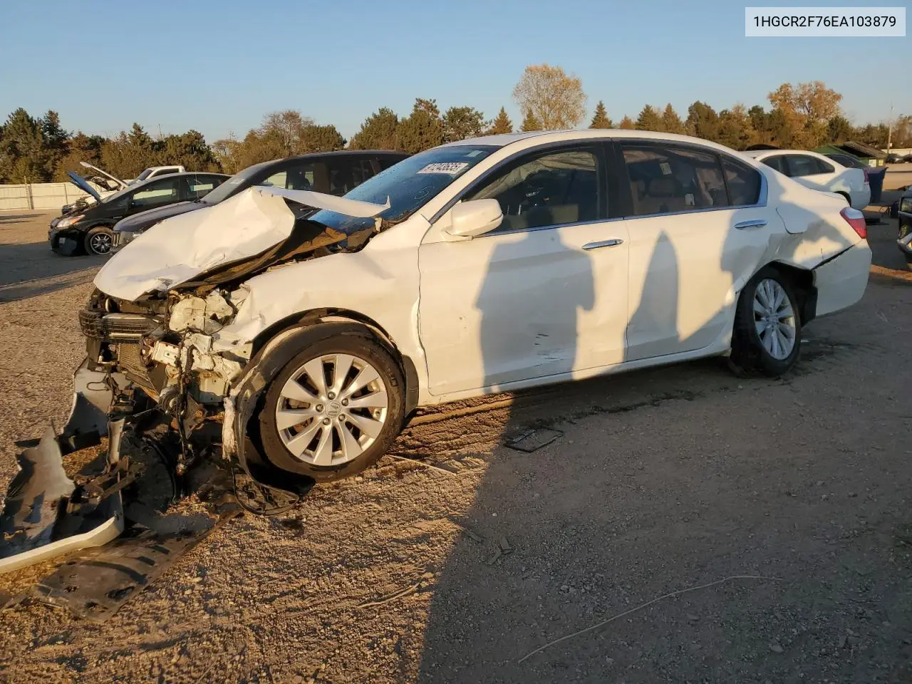 1HGCR2F76EA103879 2014 Honda Accord Ex