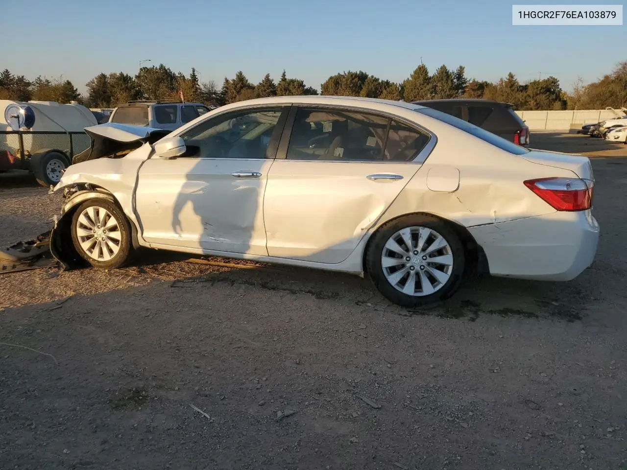 1HGCR2F76EA103879 2014 Honda Accord Ex