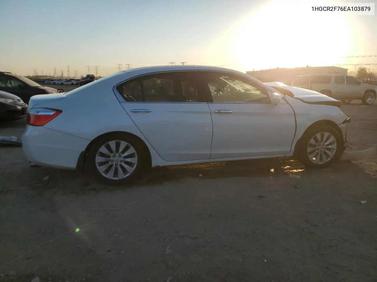 1HGCR2F76EA103879 2014 Honda Accord Ex