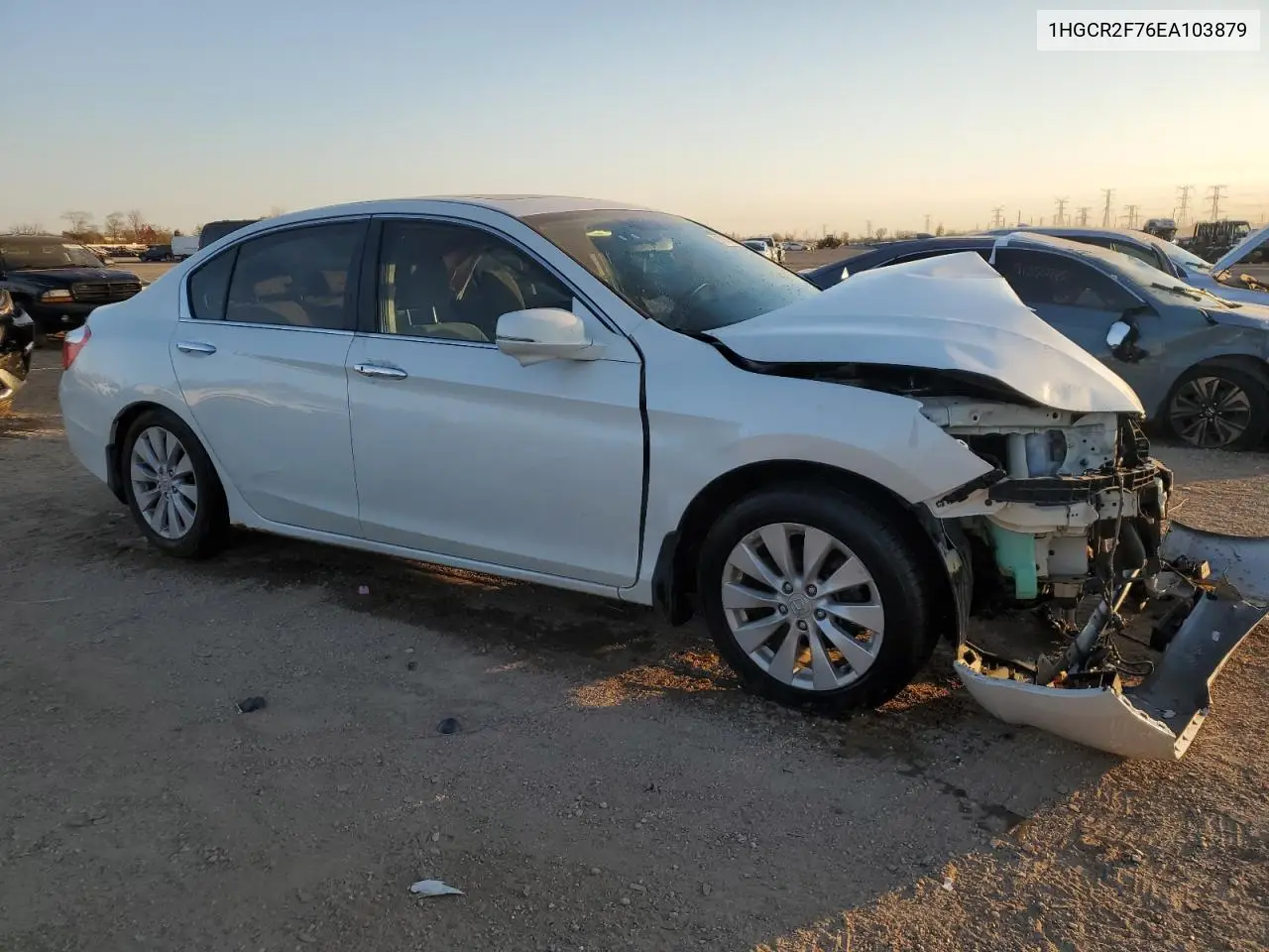 1HGCR2F76EA103879 2014 Honda Accord Ex