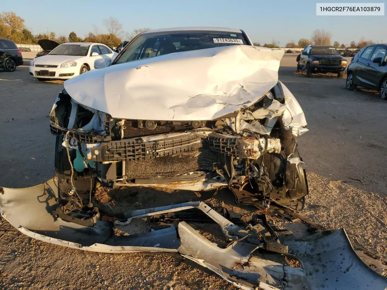 1HGCR2F76EA103879 2014 Honda Accord Ex