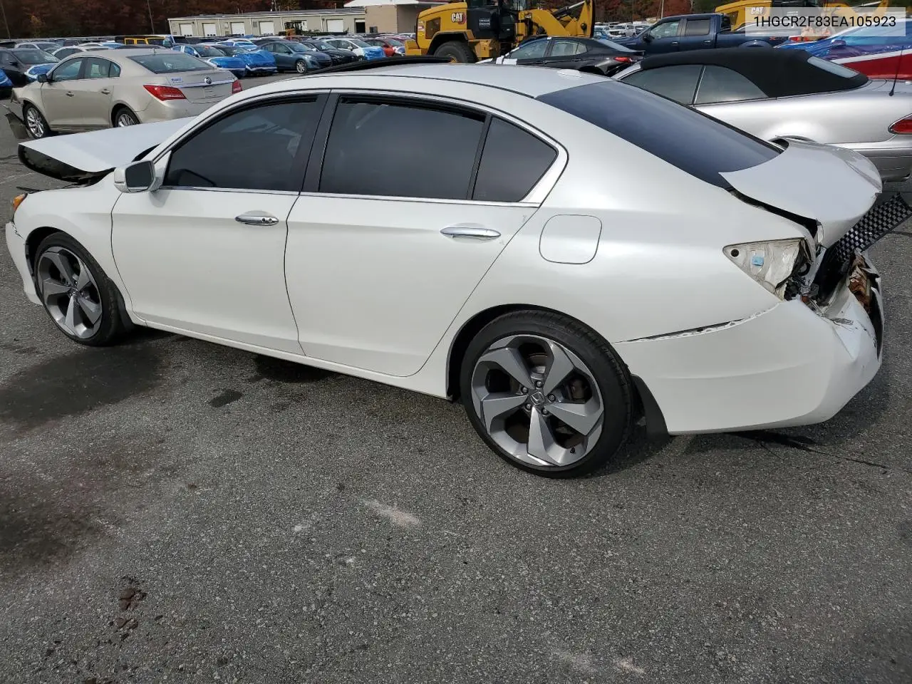 1HGCR2F83EA105923 2014 Honda Accord Exl
