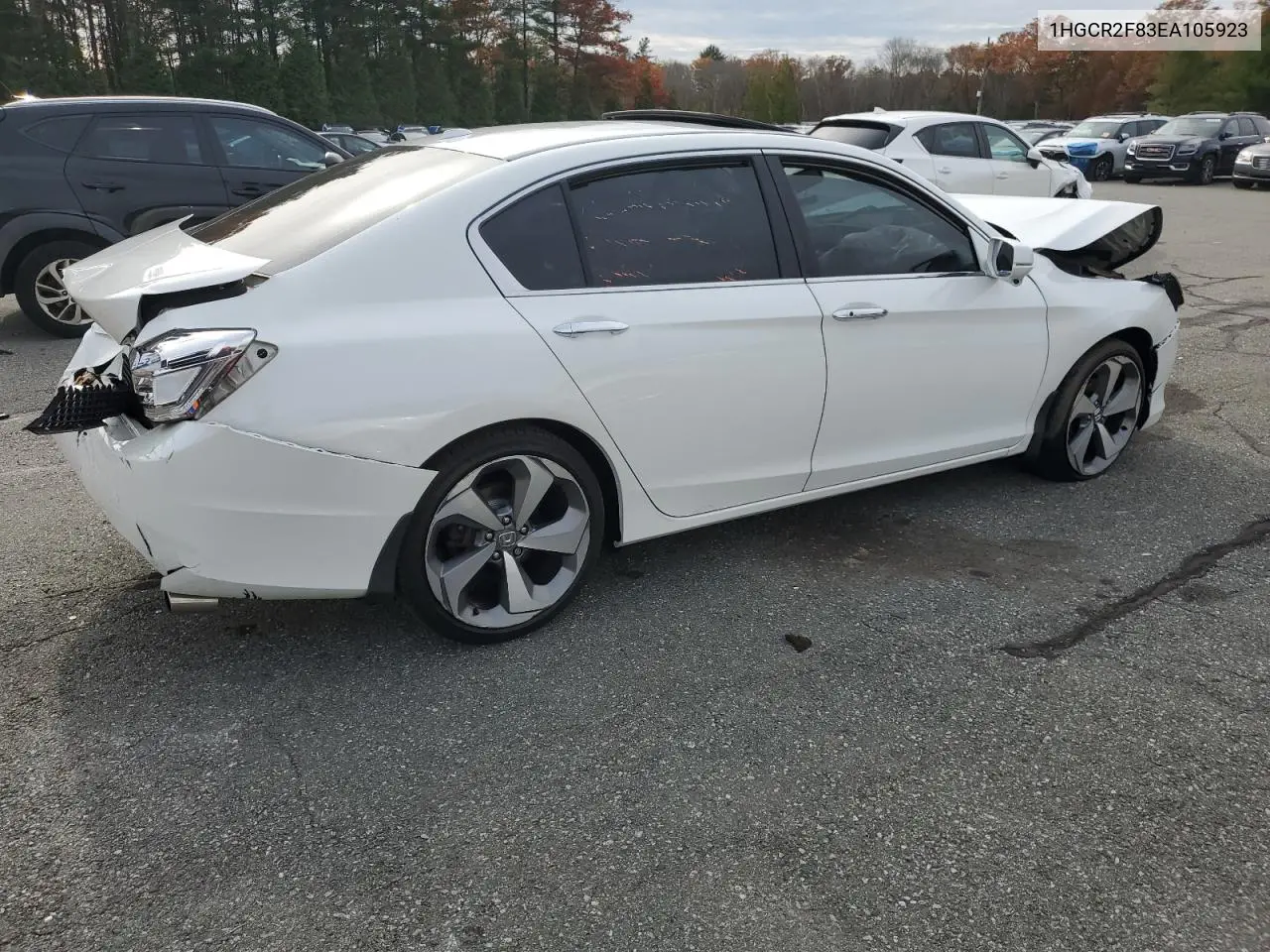 1HGCR2F83EA105923 2014 Honda Accord Exl