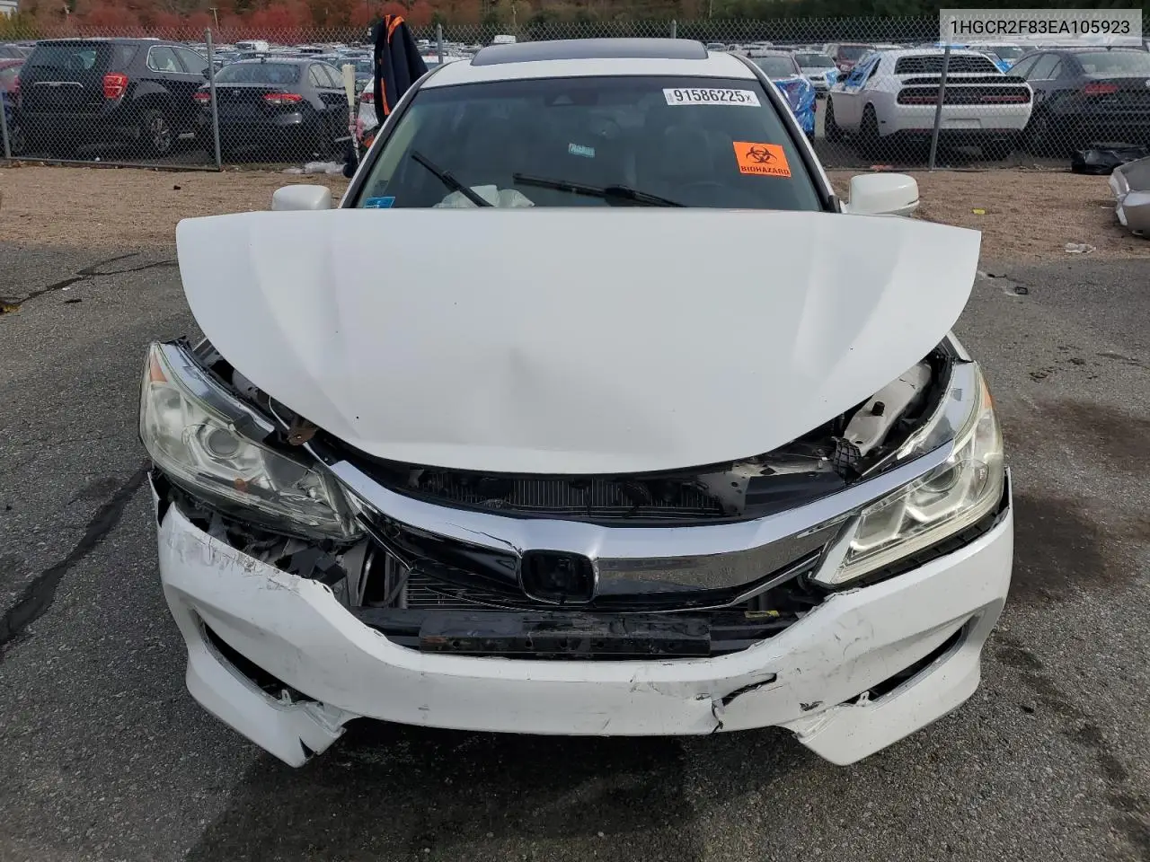 1HGCR2F83EA105923 2014 Honda Accord Exl