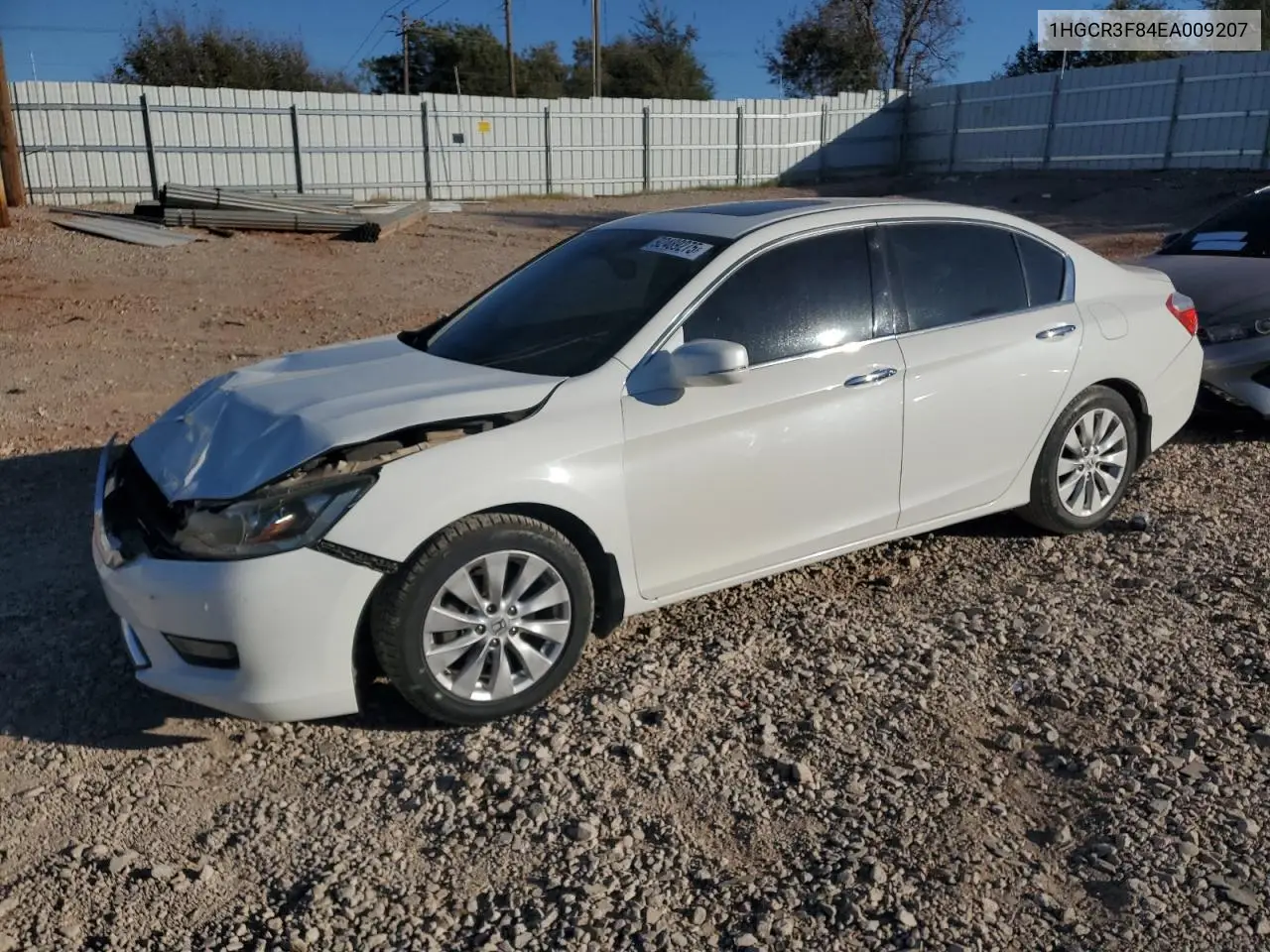 1HGCR3F84EA009207 2014 Honda Accord Exl