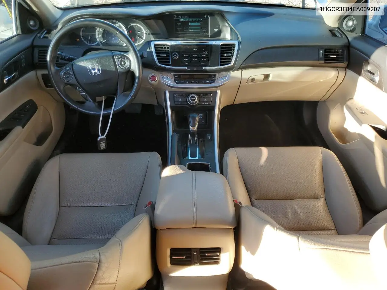1HGCR3F84EA009207 2014 Honda Accord Exl