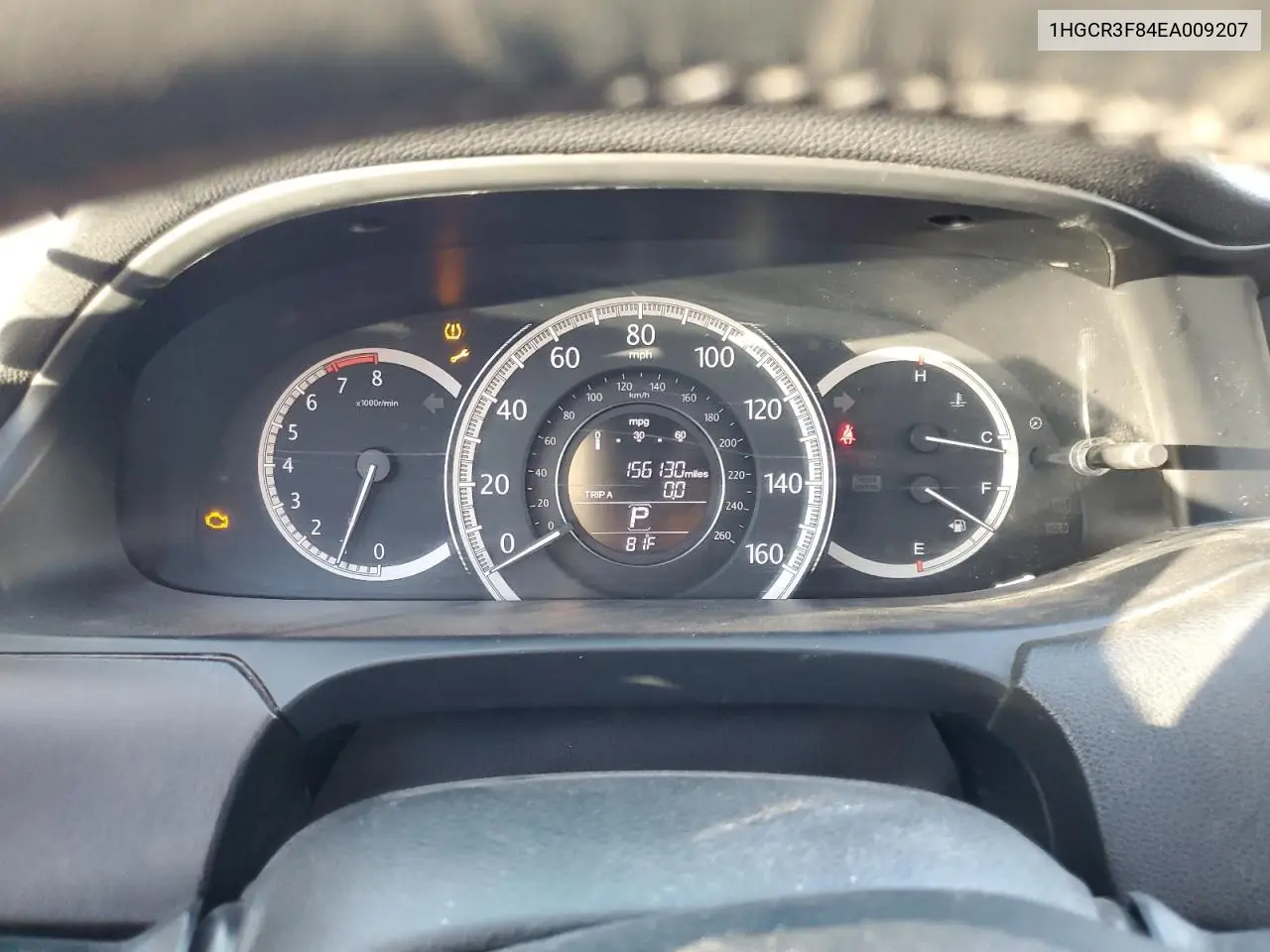 1HGCR3F84EA009207 2014 Honda Accord Exl