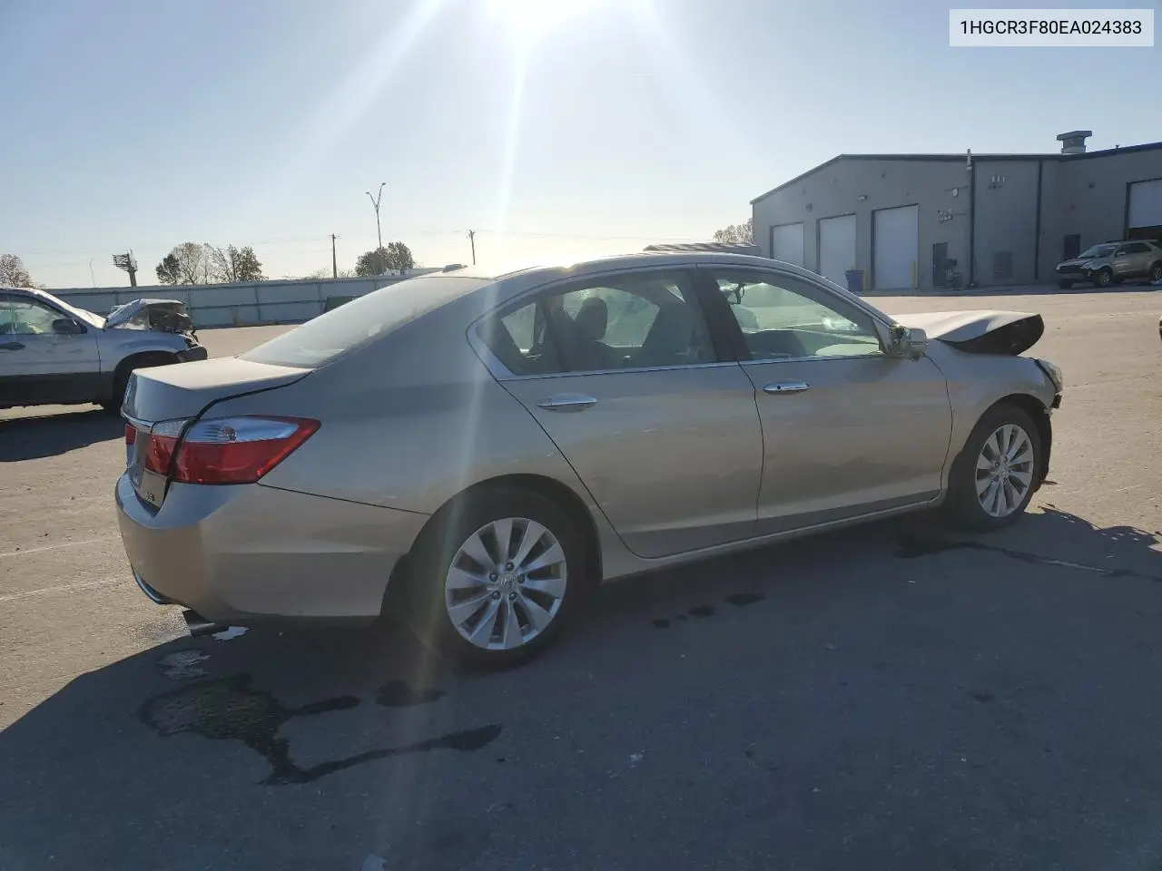 1HGCR3F80EA024383 2014 Honda Accord Exl