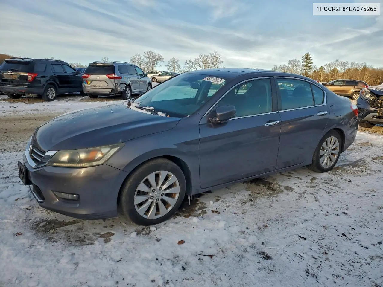 1HGCR2F84EA075265 2014 Honda Accord Exl