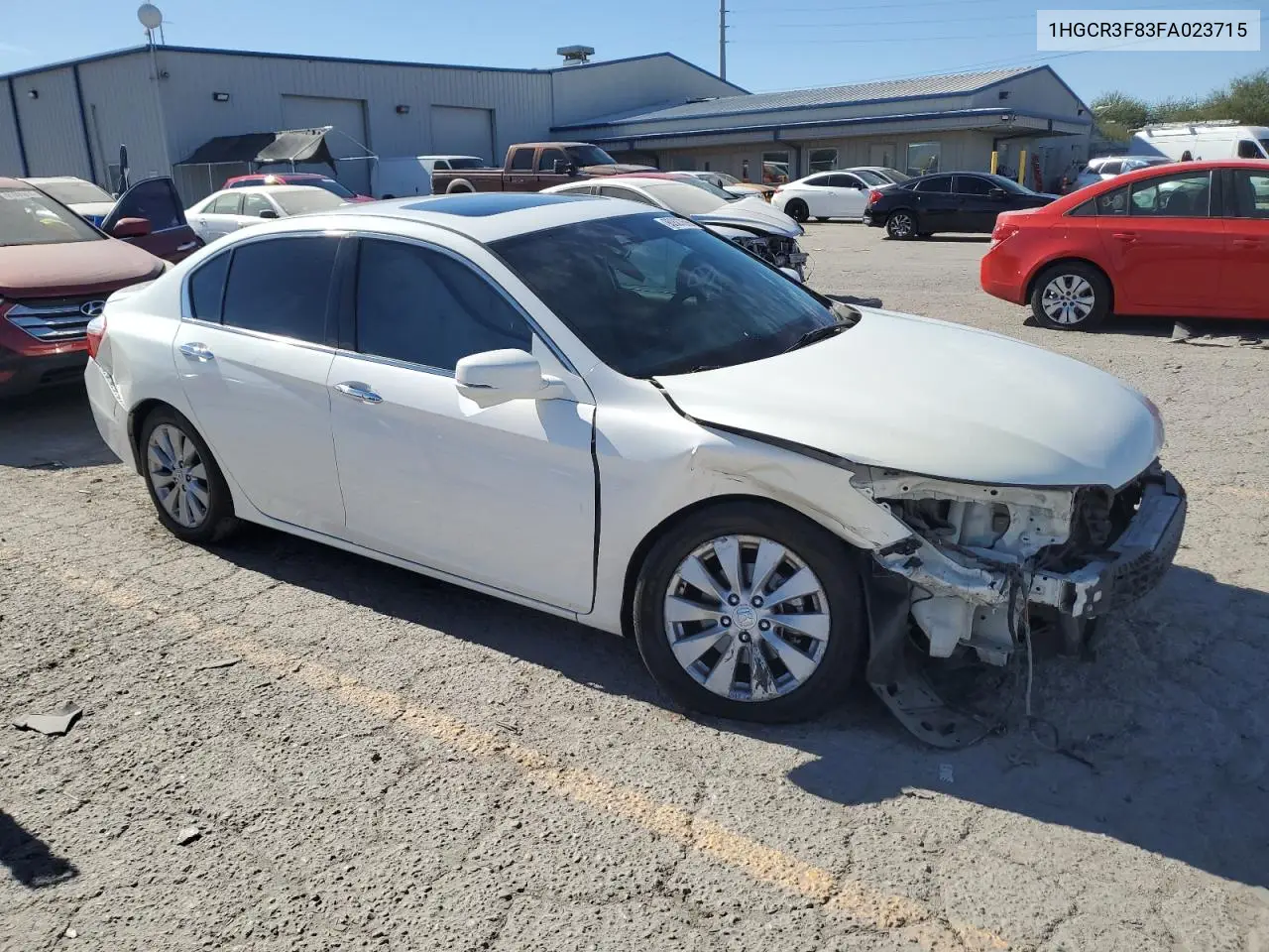 1HGCR3F83FA023715 2015 Honda Accord Exl