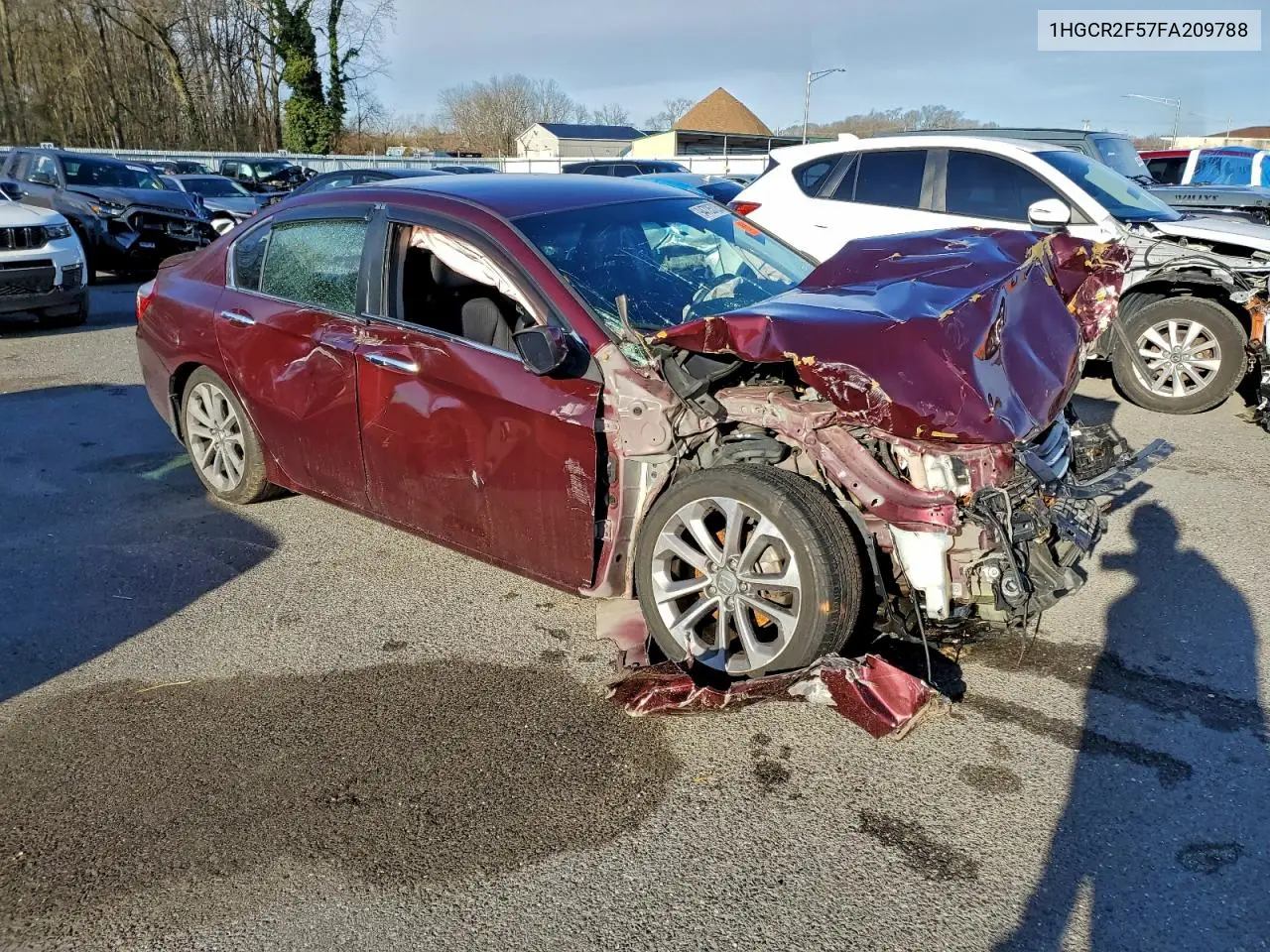 1HGCR2F57FA209788 2015 Honda Accord Sport