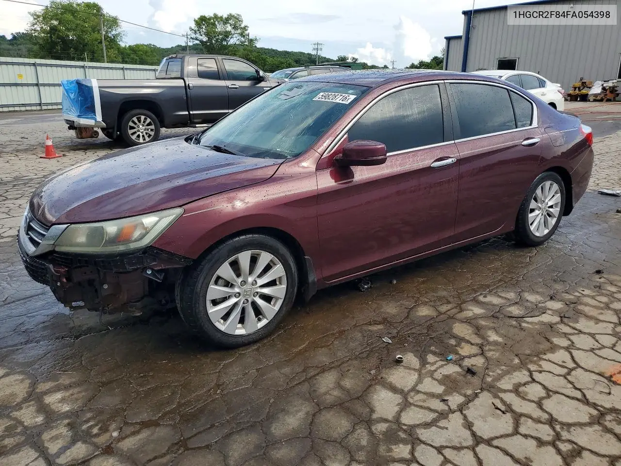 2015 Honda Accord Exl VIN: 1HGCR2F84FA054398 Lot: 59828716