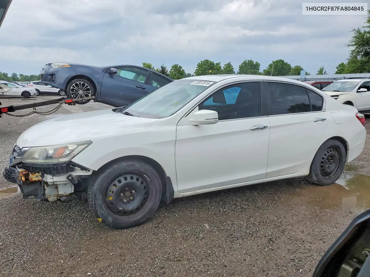 2015 Honda Accord Exl VIN: 1HGCR2F87FA804845 Lot: 59957616
