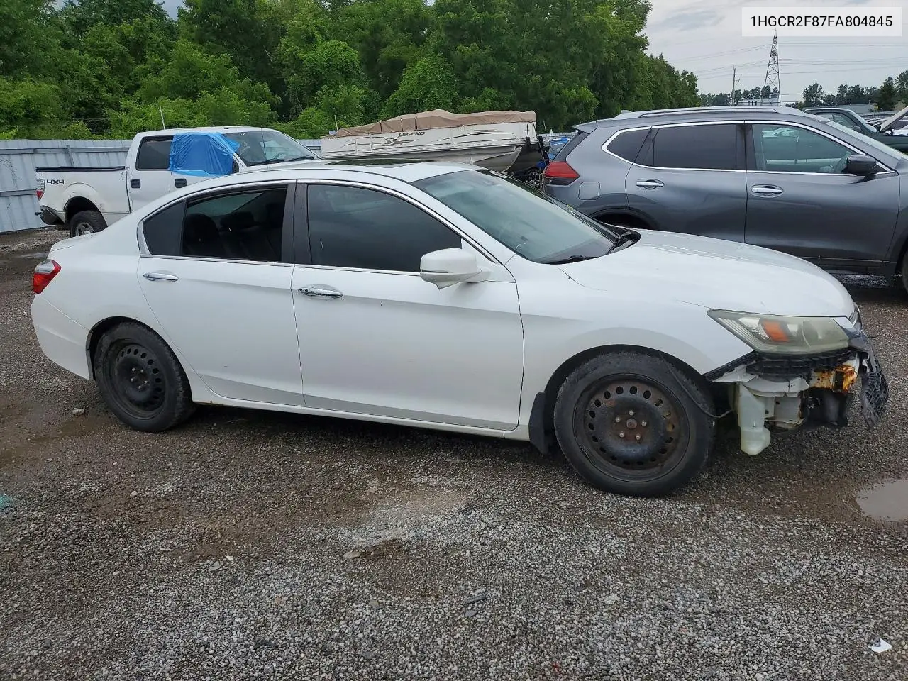 2015 Honda Accord Exl VIN: 1HGCR2F87FA804845 Lot: 59957616
