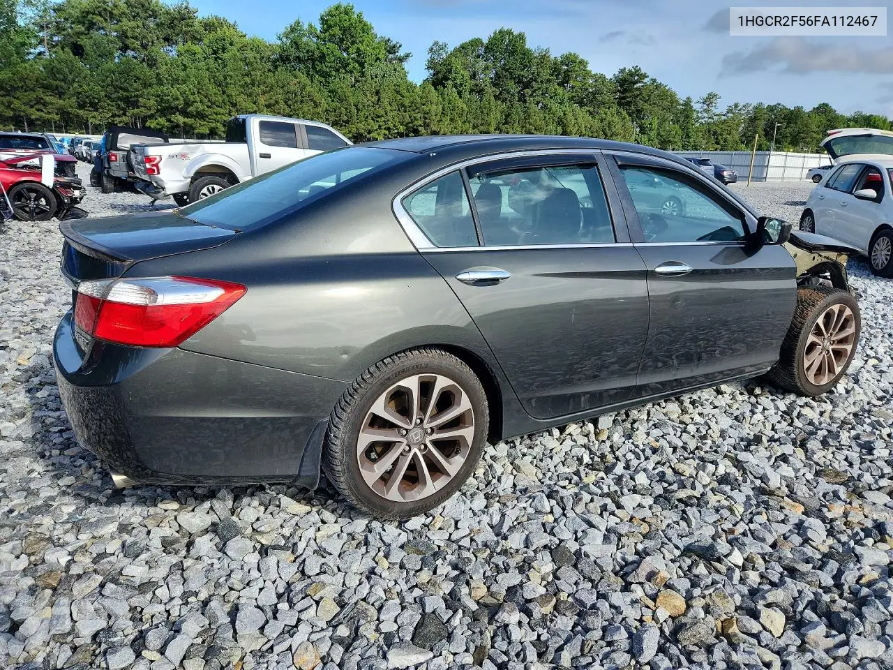 2015 Honda Accord Sport VIN: 1HGCR2F56FA112467 Lot: 60052236