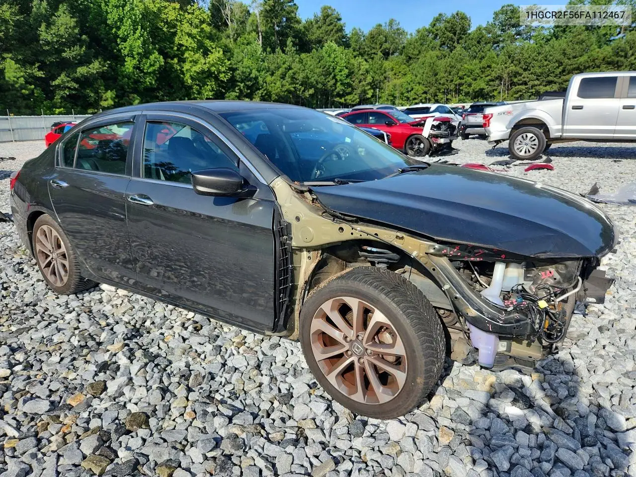 2015 Honda Accord Sport VIN: 1HGCR2F56FA112467 Lot: 60052236