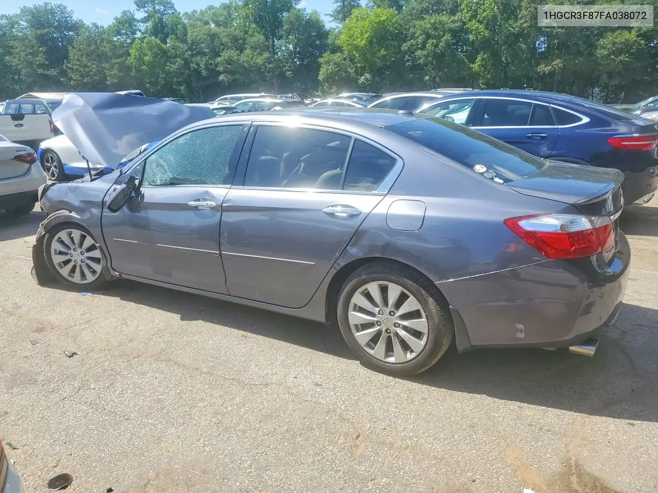 2015 Honda Accord Exl VIN: 1HGCR3F87FA038072 Lot: 61172316