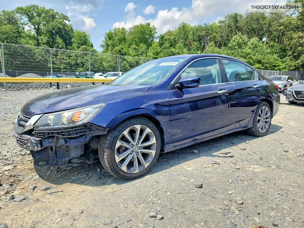 2015 Honda Accord Sport VIN: 1HGCR2F5XFA075844 Lot: 62205336
