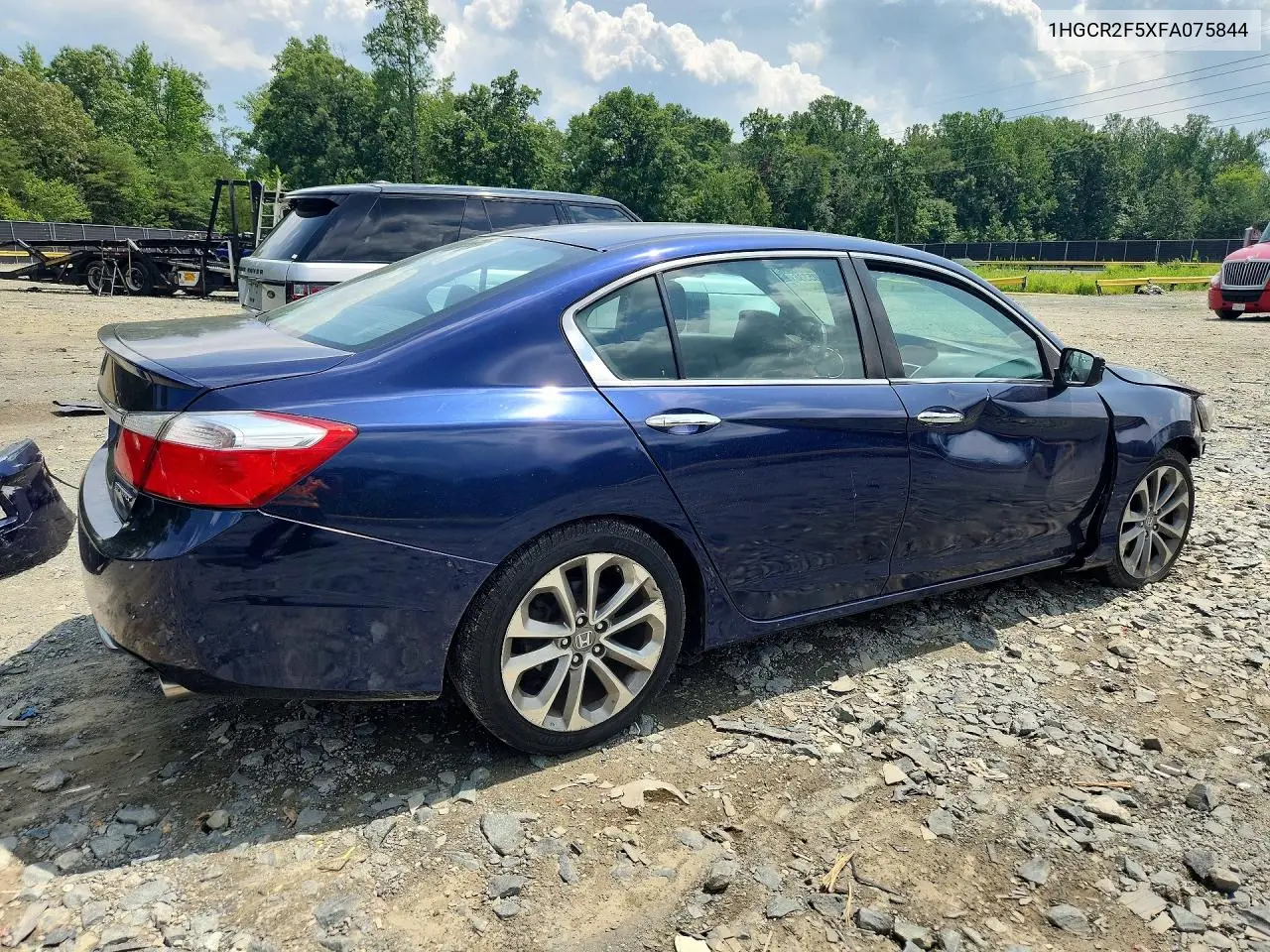 2015 Honda Accord Sport VIN: 1HGCR2F5XFA075844 Lot: 62205336