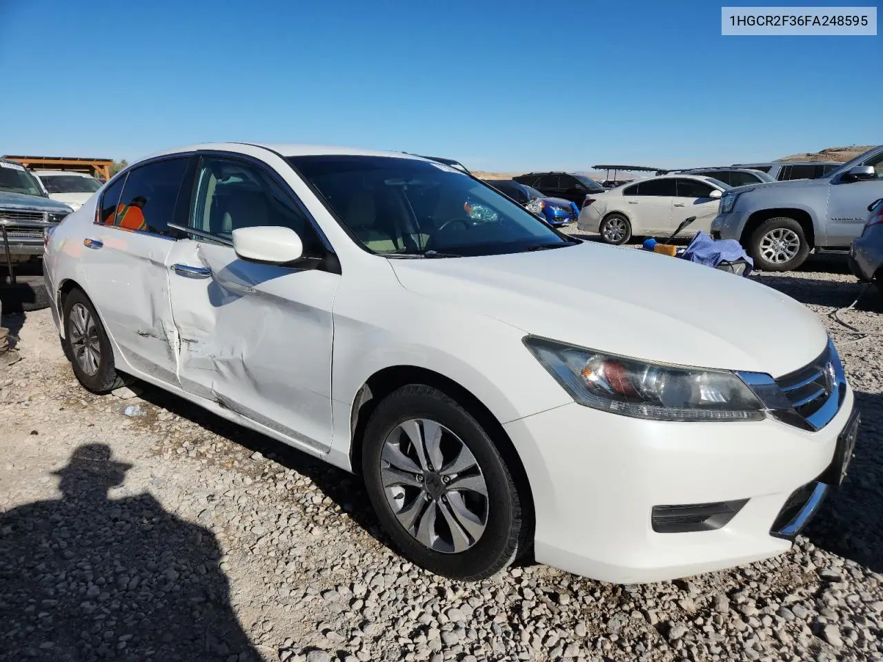 1HGCR2F36FA248595 2015 Honda Accord Lx