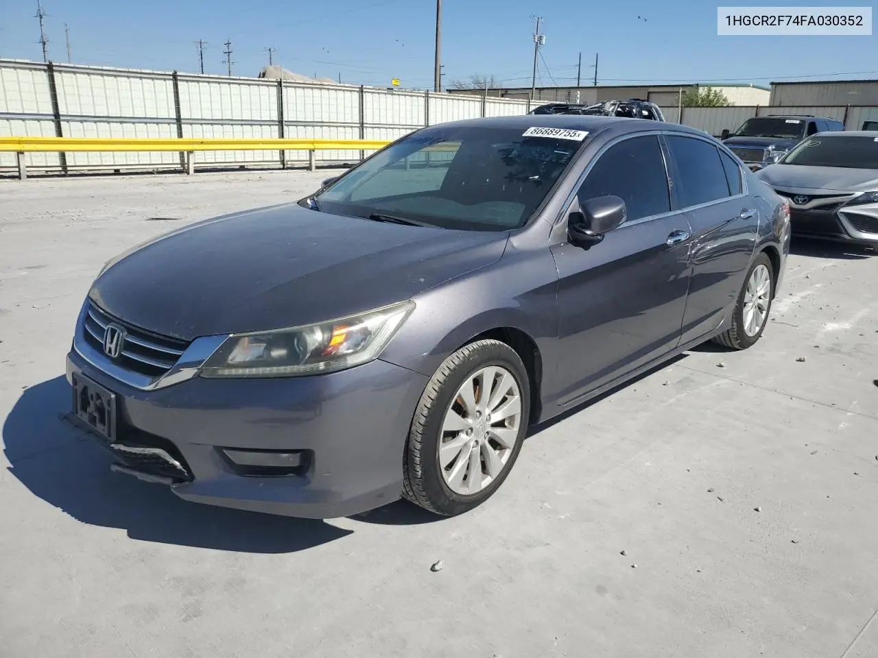 1HGCR2F74FA030352 2015 Honda Accord Ex