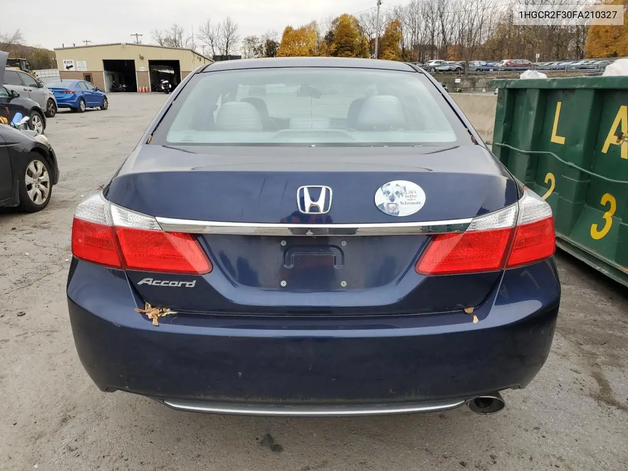 1HGCR2F30FA210327 2015 Honda Accord Lx