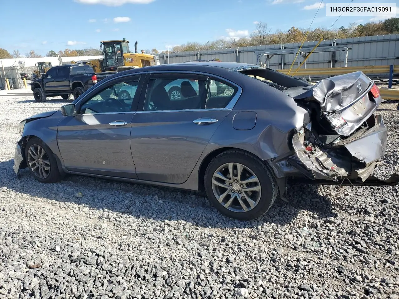 1HGCR2F36FA019091 2015 Honda Accord Lx