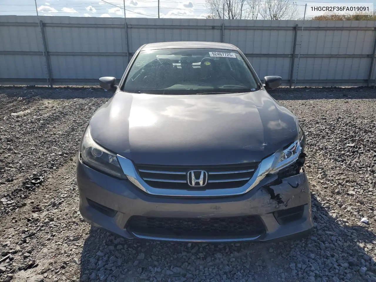 1HGCR2F36FA019091 2015 Honda Accord Lx