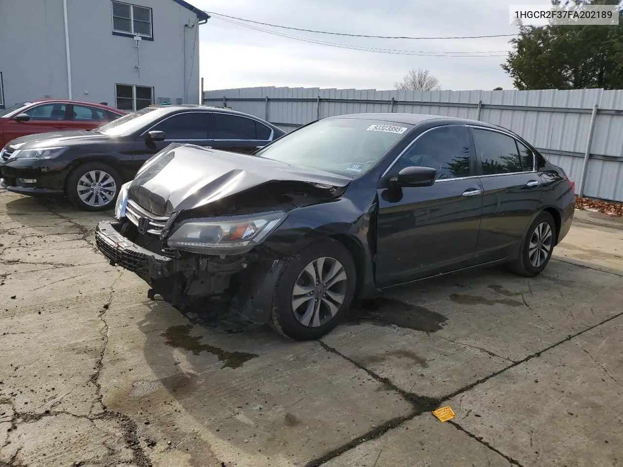 1HGCR2F37FA202189 2015 Honda Accord Lx