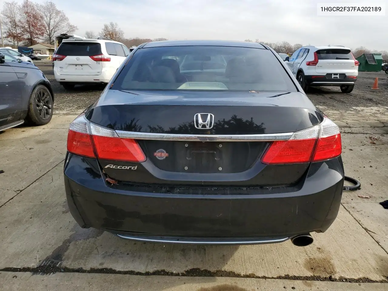 1HGCR2F37FA202189 2015 Honda Accord Lx