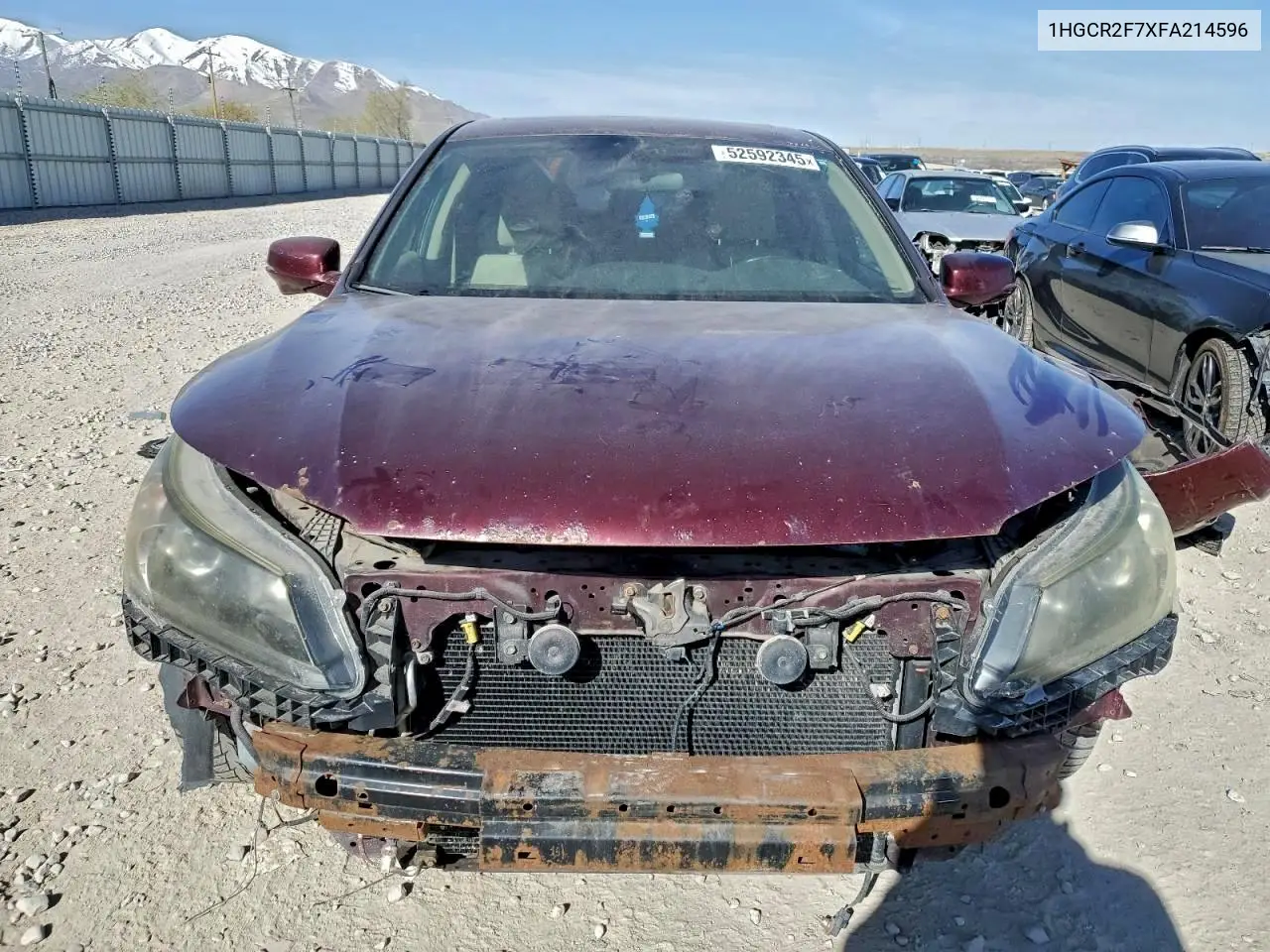 1HGCR2F7XFA214596 2015 Honda Accord Ex
