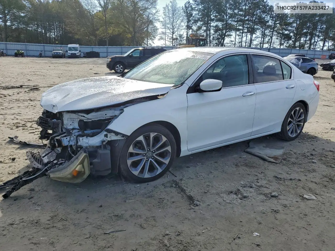 1HGCR2F57FA233427 2015 Honda Accord Sport
