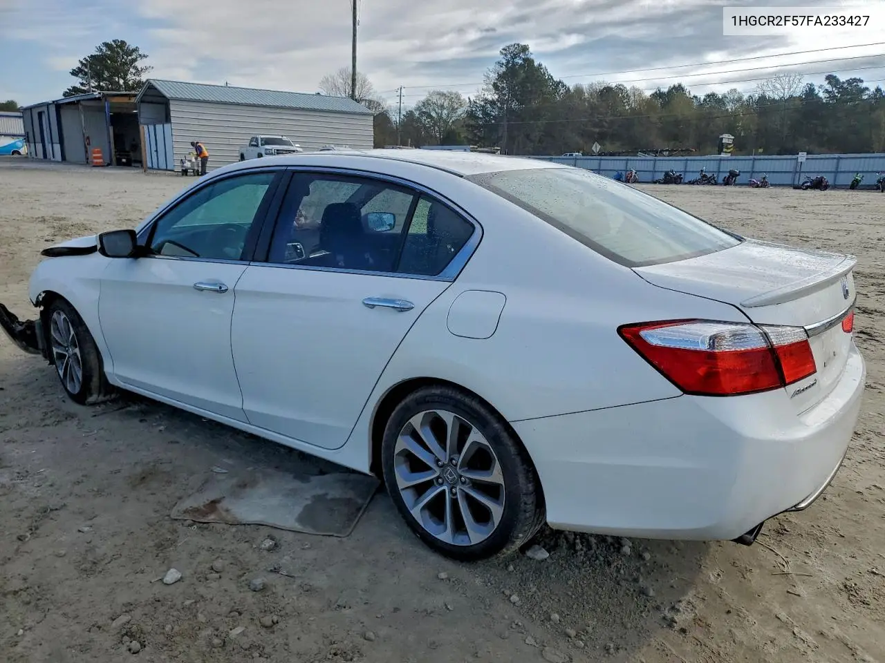 1HGCR2F57FA233427 2015 Honda Accord Sport