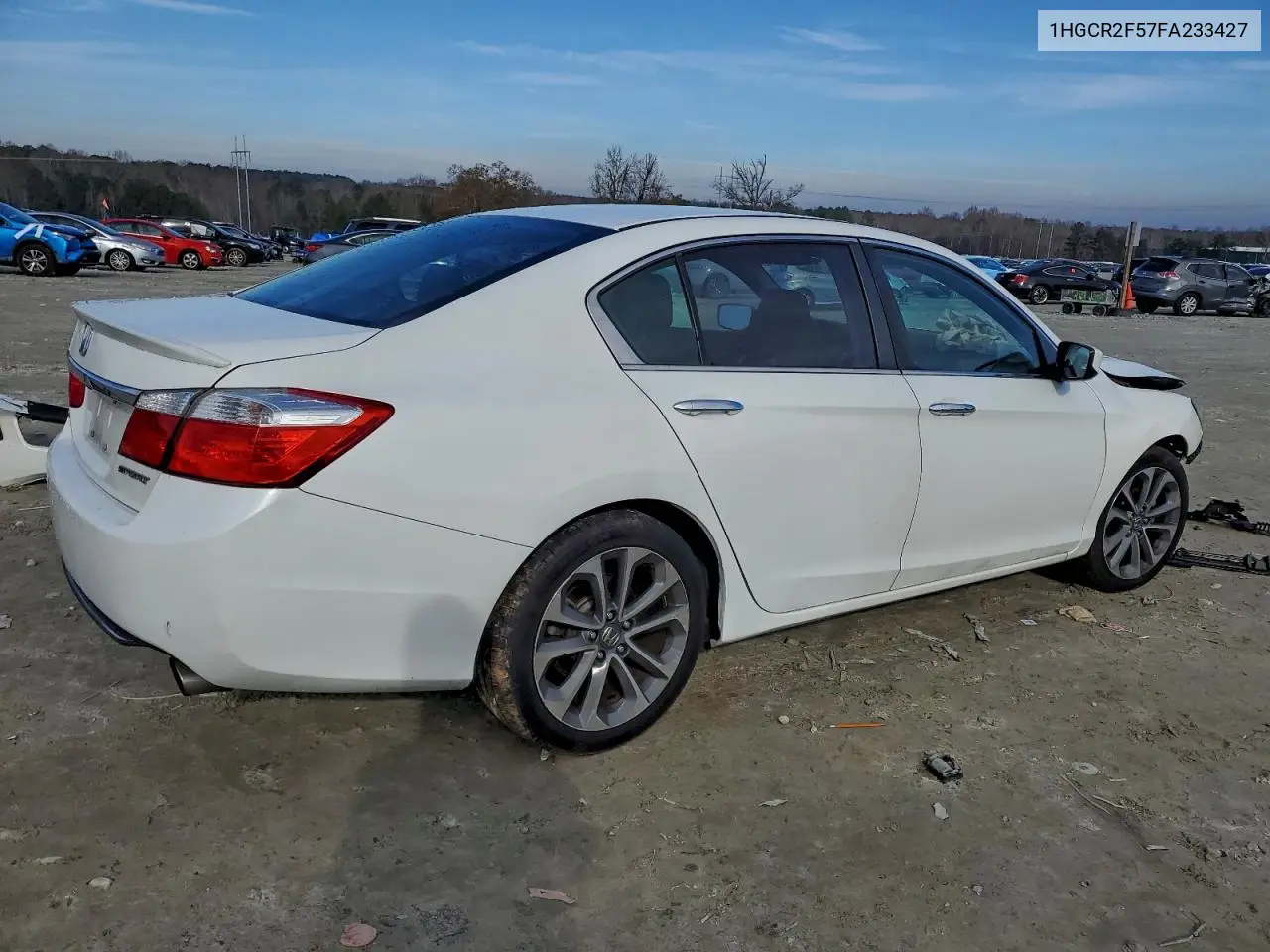 1HGCR2F57FA233427 2015 Honda Accord Sport