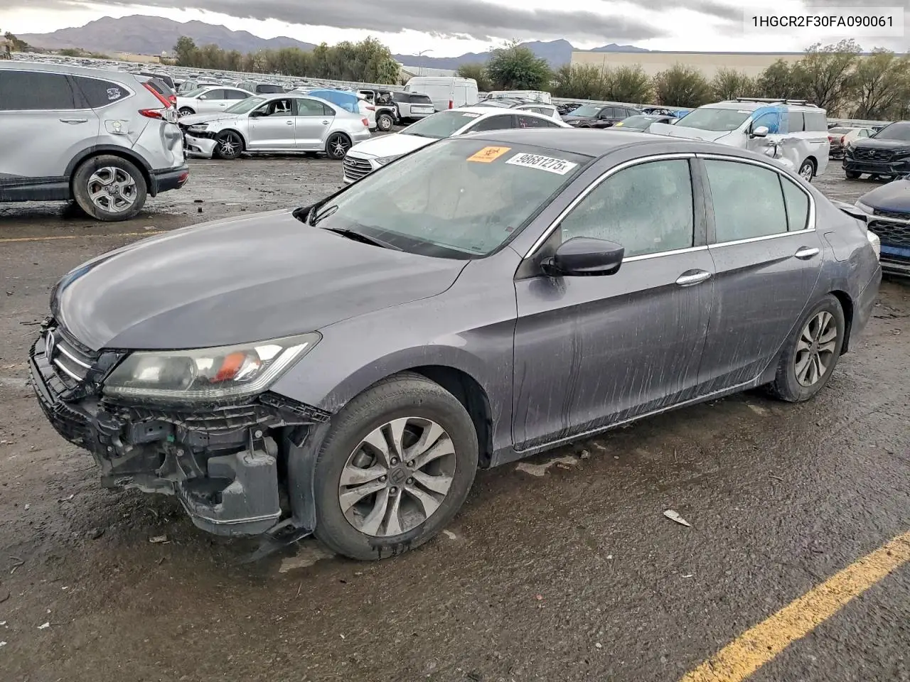 1HGCR2F30FA090061 2015 Honda Accord
