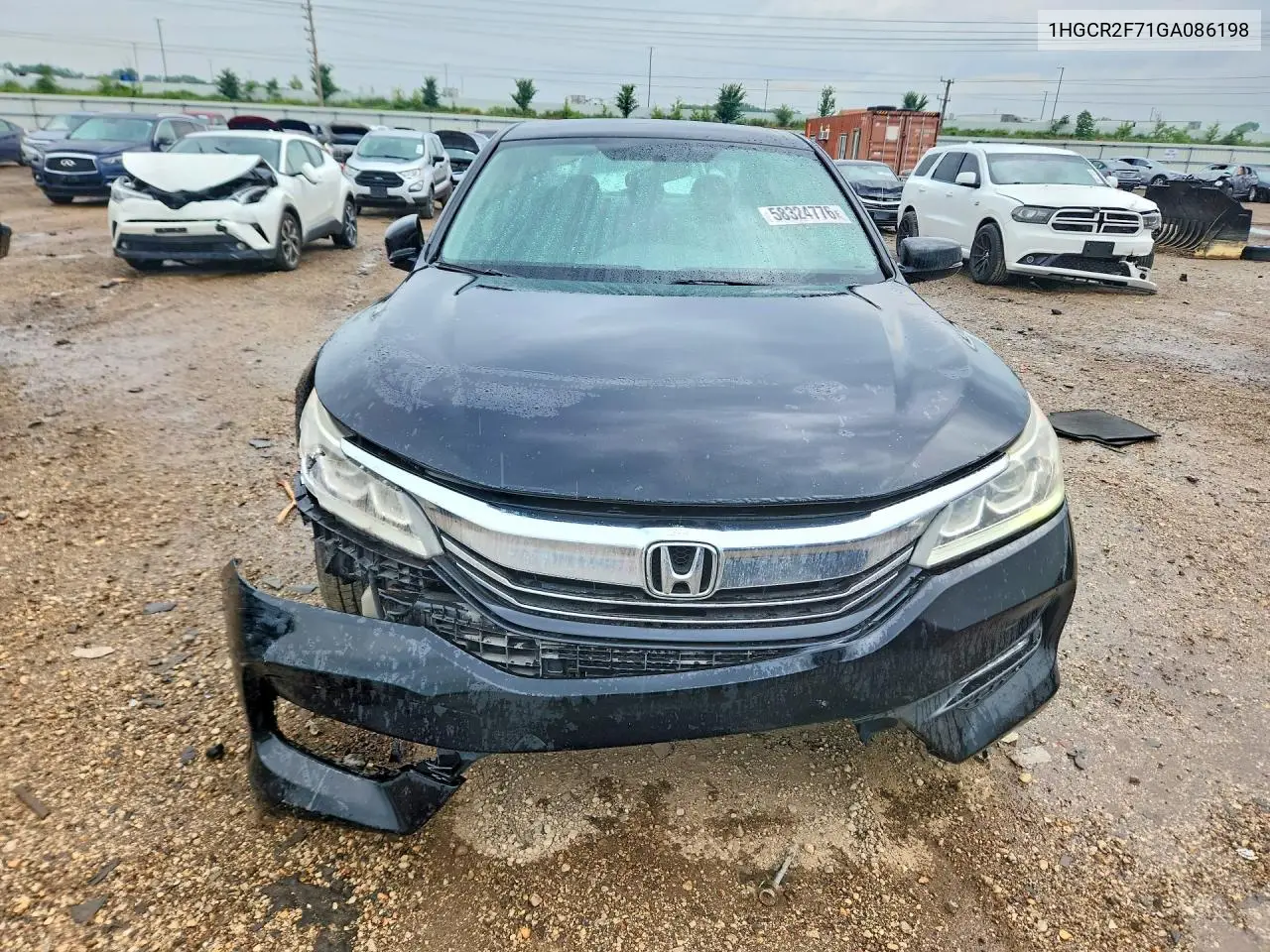 1HGCR2F71GA086198 2016 Honda Accord Ex