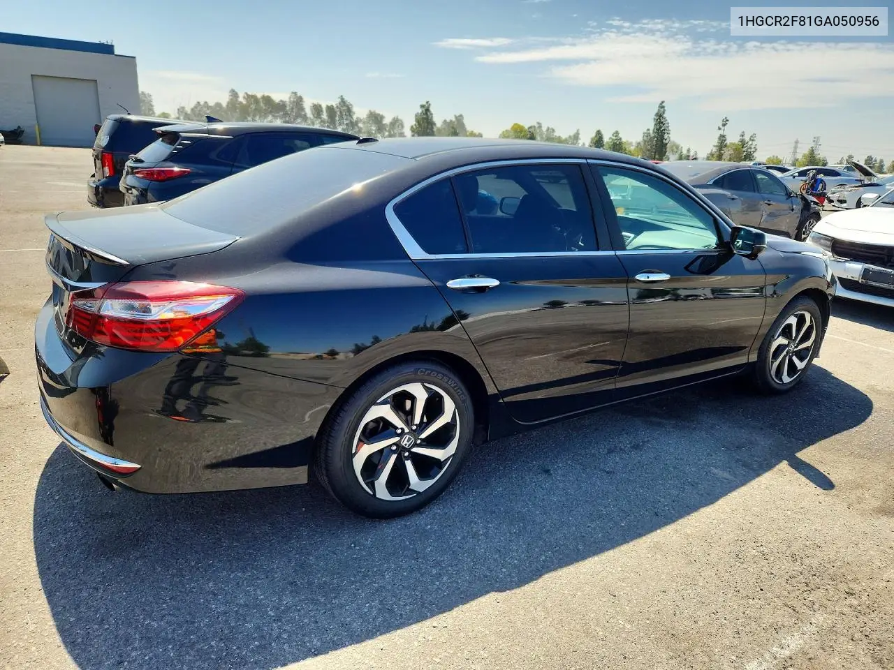 2016 Honda Accord Exl VIN: 1HGCR2F81GA050956 Lot: 58413736