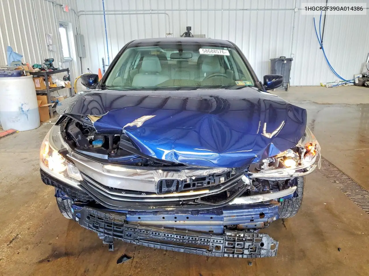 2016 Honda Accord Lx VIN: 1HGCR2F39GA014386 Lot: 58688576