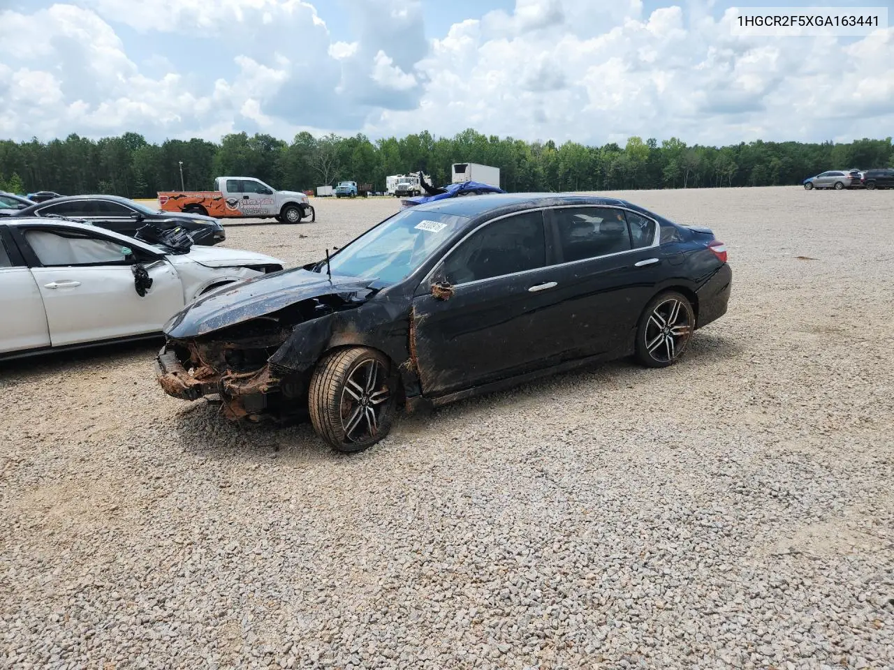 2016 Honda Accord Sport VIN: 1HGCR2F5XGA163441 Lot: 59300916
