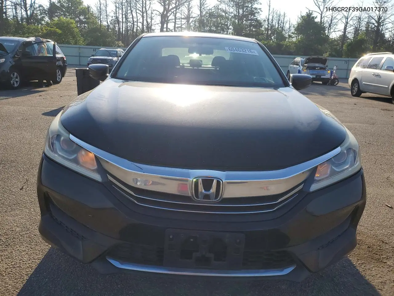 2016 Honda Accord Lx VIN: 1HGCR2F39GA017370 Lot: 60463216
