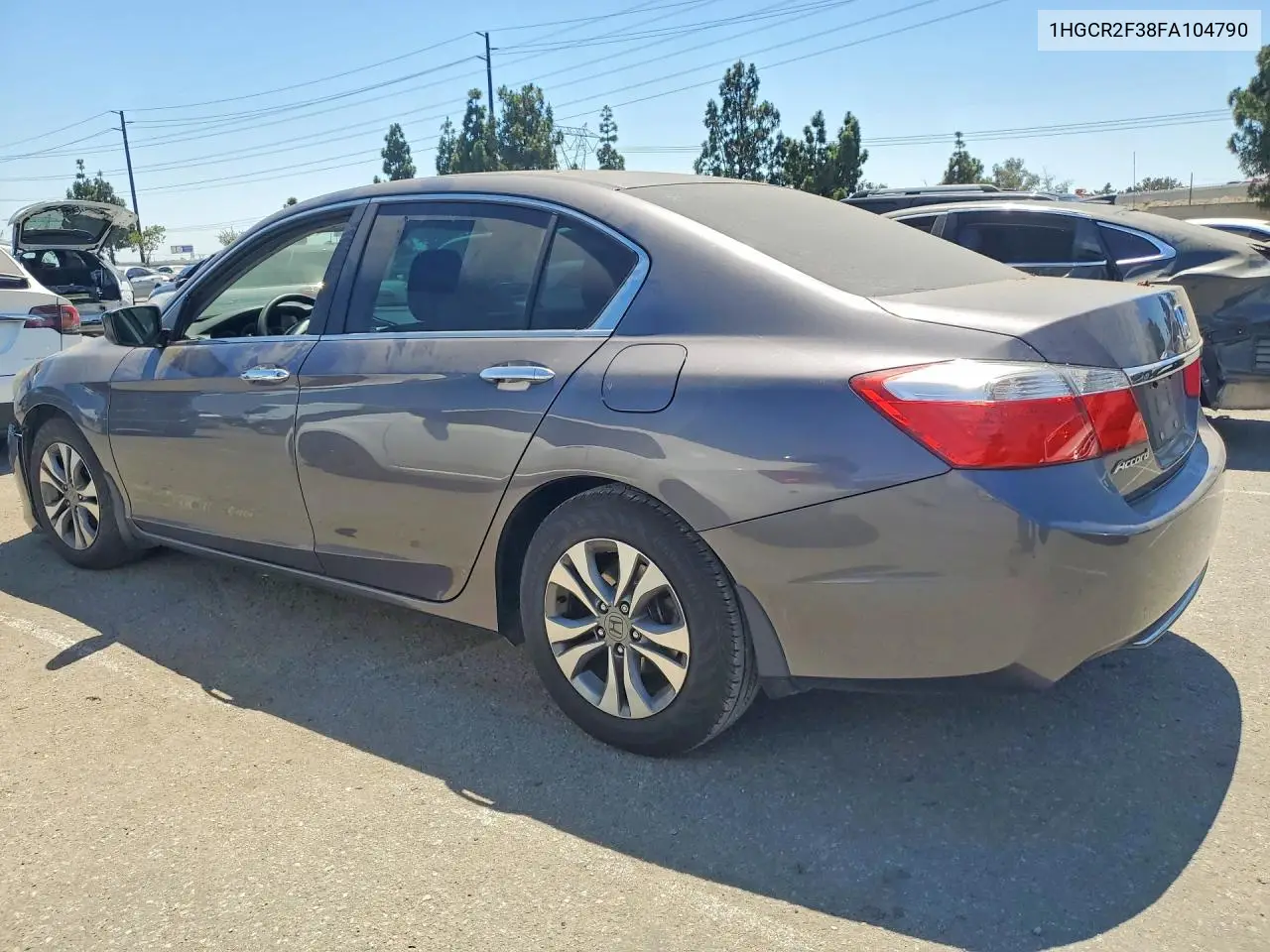 2016 Honda Accord VIN: 1HGCR2F38FA104790 Lot: 60869646