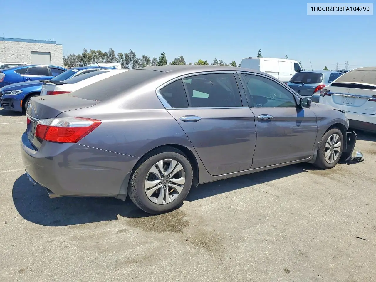 2016 Honda Accord VIN: 1HGCR2F38FA104790 Lot: 60869646