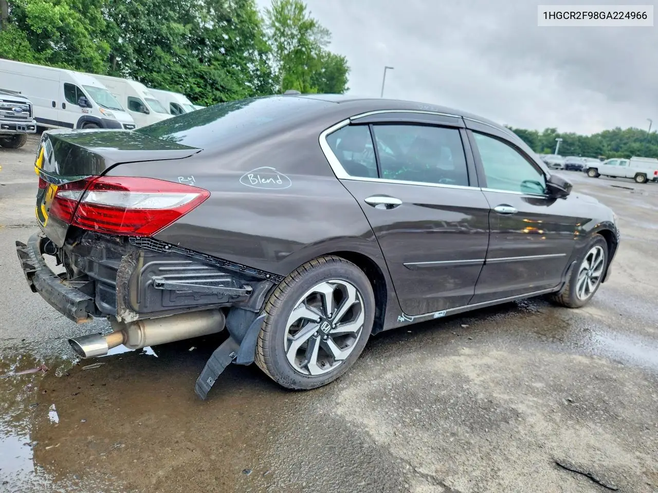 2016 Honda Accord Exl VIN: 1HGCR2F98GA224966 Lot: 61043746